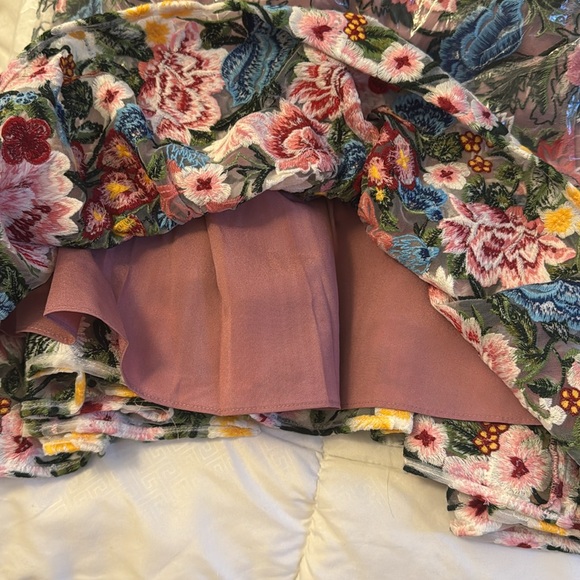 Dress the population Floral Corset midi Dress - Picture 10 of 10